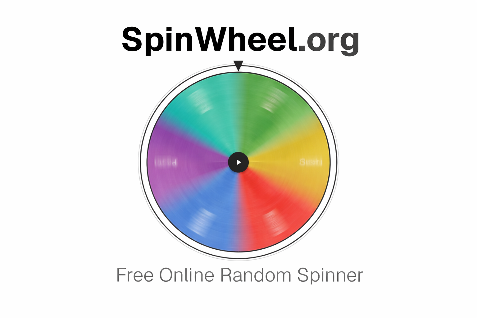 Spin the Wheel Online Free - Random Wheel Spinner Tool